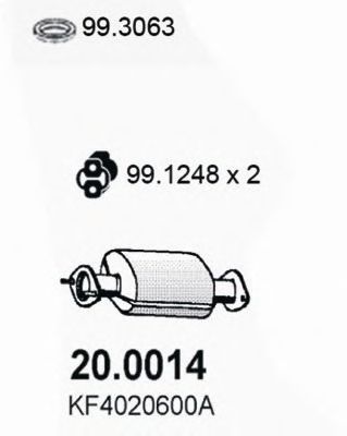 Катализатор ASSO 200014