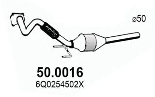Катализатор ASSO 50.0016