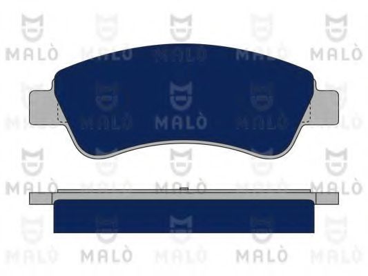 Комплект тормозных колодок, дисковый тормоз MALÒ 1050038