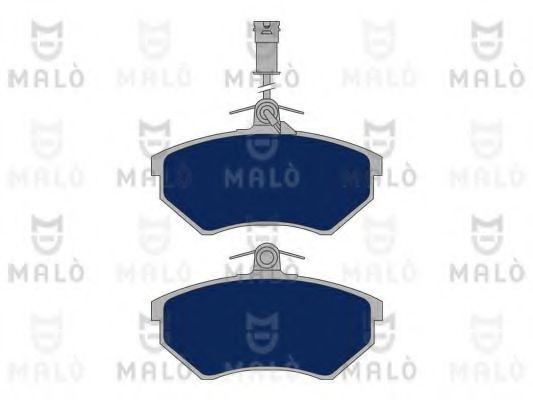 Комплект тормозных колодок, дисковый тормоз MALÒ 1050759