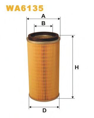 Воздушный фильтр WIX FILTERS WA6135