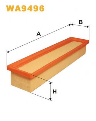 Воздушный фильтр WIX FILTERS WA9496