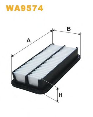 Воздушный фильтр WIX FILTERS WA9574