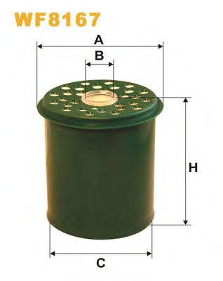 Топливный фильтр WIX FILTERS WF8167