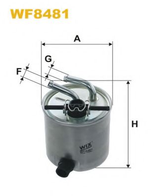 Топливный фильтр WIX FILTERS WF8481