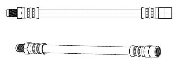 Тормозной шланг CEF 510434