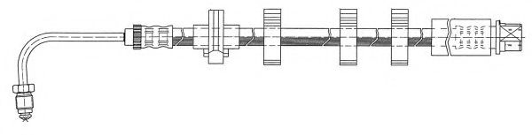 Тормозной шланг CEF 511692