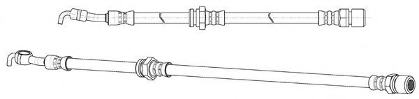 Тормозной шланг CEF 512605