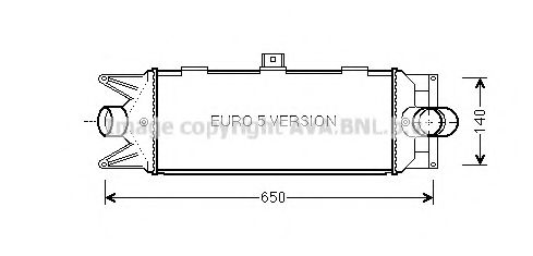 Интеркулер PRASCO IV4100