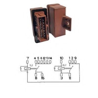 Реле, топливный насос HOFFER 7240109