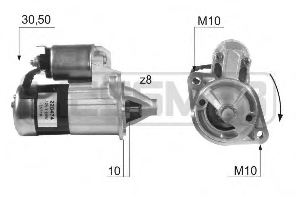 Стартер MESSMER 220474