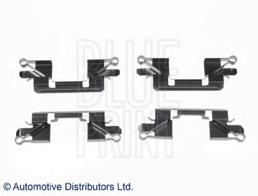 Комплектующие, колодки дискового тормоза BLUE PRINT ADC448602