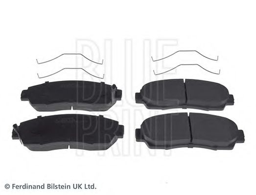 Комплект тормозных колодок, дисковый тормоз BLUE PRINT ADH24296