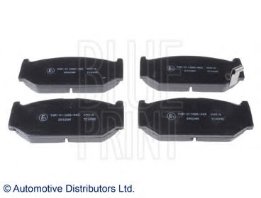 Комплект тормозных колодок, дисковый тормоз BLUE PRINT ADK84240