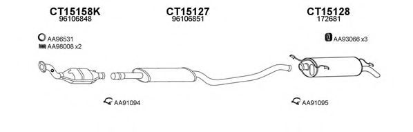 Система выпуска ОГ VENEPORTE 150103