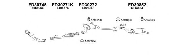 Система выпуска ОГ VENEPORTE 300463