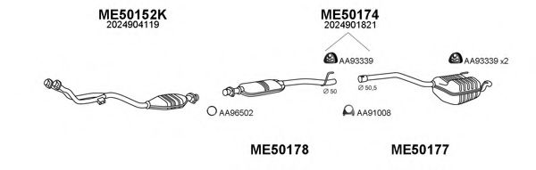 Система выпуска ОГ VENEPORTE 500225