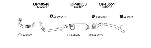 Система выпуска ОГ VENEPORTE 770038