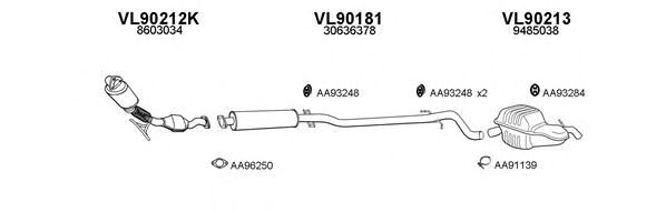 Система выпуска ОГ VENEPORTE 900069