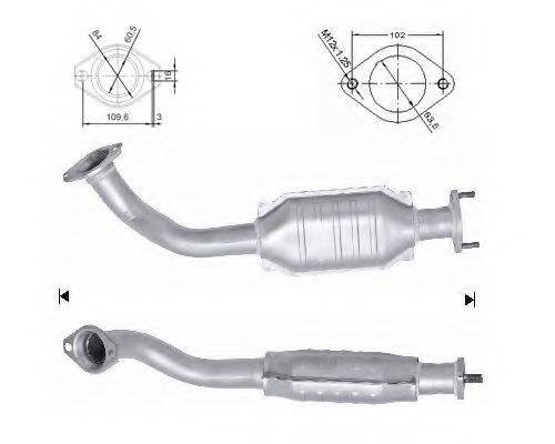 Катализатор MAGNAFLOW 65407D