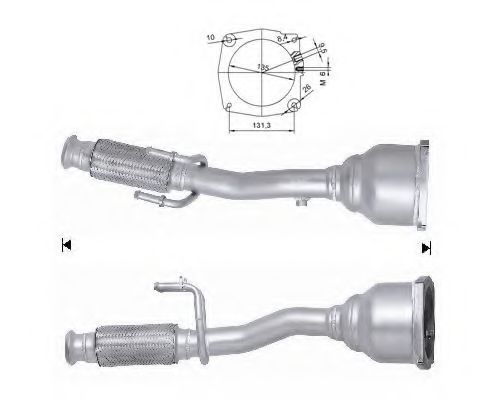 Катализатор MAGNAFLOW 60937D