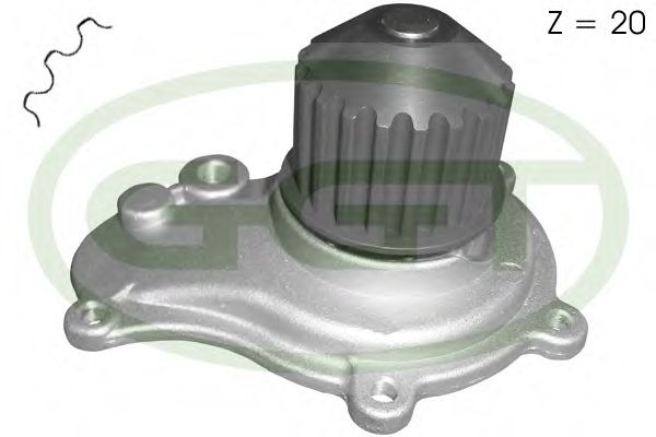 Водяной насос GGT PA12647