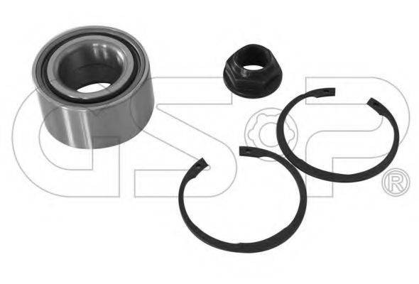 Комплект подшипника ступицы колеса GSP GK3412