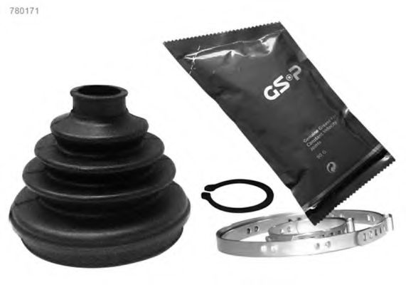 Монтажный комплект, сильфон приводного вала GSP 780171
