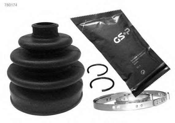 Монтажный комплект, сильфон приводного вала GSP 780174