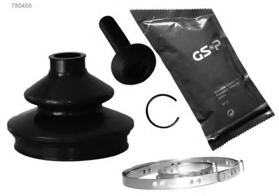 Монтажный комплект, сильфон приводного вала GSP 780406