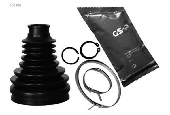Монтажный комплект, сильфон приводного вала GSP 760166