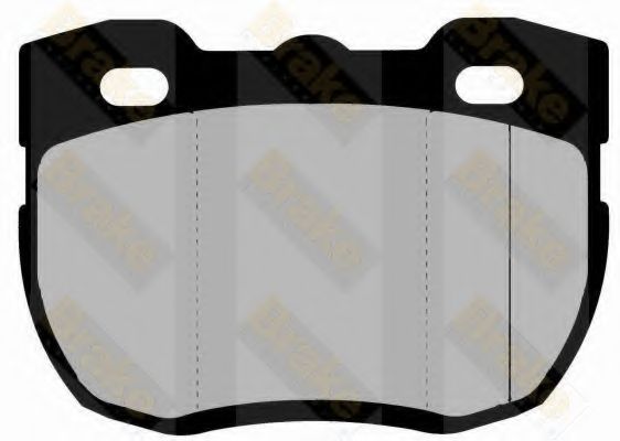 Комплект тормозных колодок, дисковый тормоз Brake ENGINEERING PA429