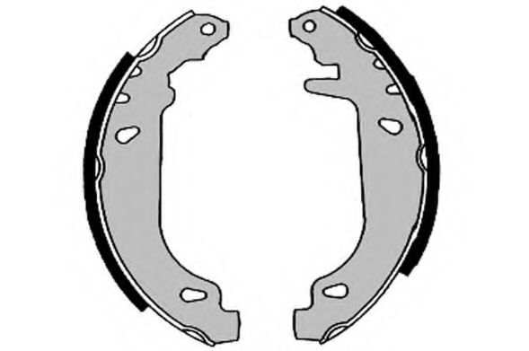 Комплект тормозных колодок, стояночная тормозная система RAICAM 7512RP