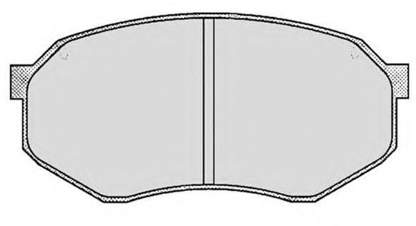 Комплект тормозных колодок, дисковый тормоз RAICAM RA.0611.0