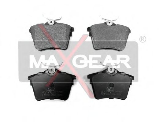 Комплект тормозных колодок, дисковый тормоз MAXGEAR 19-0423