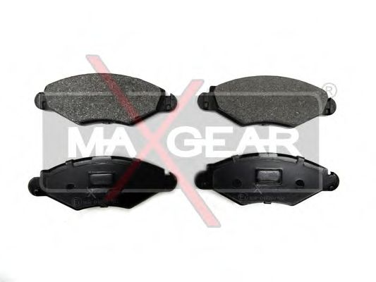 Комплект тормозных колодок, дисковый тормоз MAXGEAR 19-0556