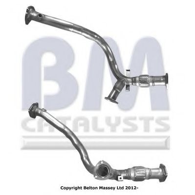 Труба выхлопного газа BM CATALYSTS BM70527