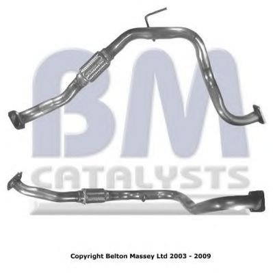 Труба выхлопного газа BM CATALYSTS BM70408