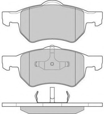 Комплект тормозных колодок, дисковый тормоз FREMAX FBP-1561