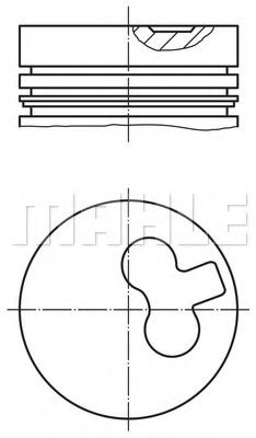 Поршень PERFECT CIRCLE 56 08518 0