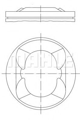 Поршень PERFECT CIRCLE 56 09508 0