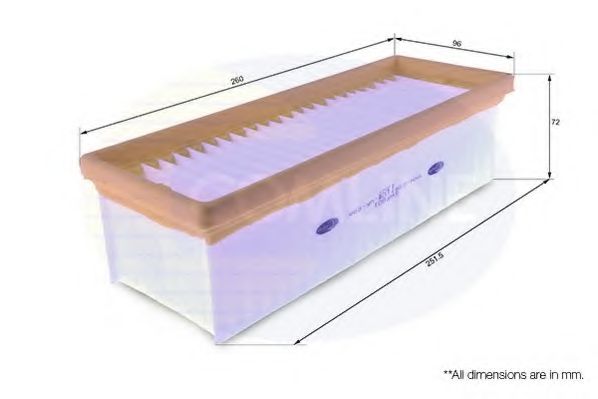 Воздушный фильтр COMLINE EAF801