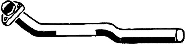 Труба выхлопного газа ASMET 24.058