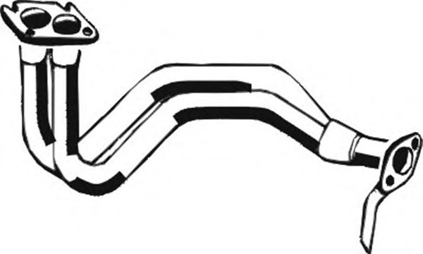 Труба выхлопного газа ASMET 05.085