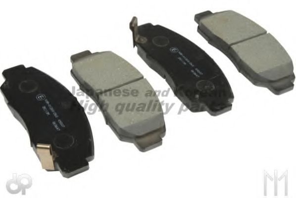 Комплект тормозных колодок, дисковый тормоз ASHUKI 1080-3450