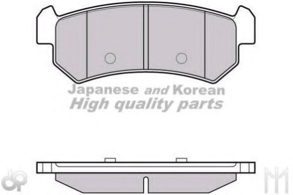 Комплект тормозных колодок, дисковый тормоз ASHUKI 1083-3090A