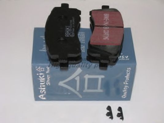 Комплект тормозных колодок, дисковый тормоз ASHUKI S011-16A