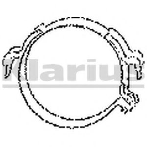 Кронштейн, система выпуска ОГ KLARIUS 430094