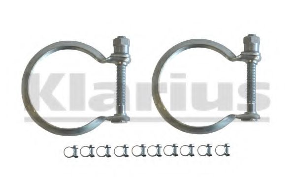 Сажевый / частичный фильтр, система выхлопа ОГ KLARIUS 390129