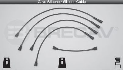 Комплект проводов зажигания BRECAV 09400